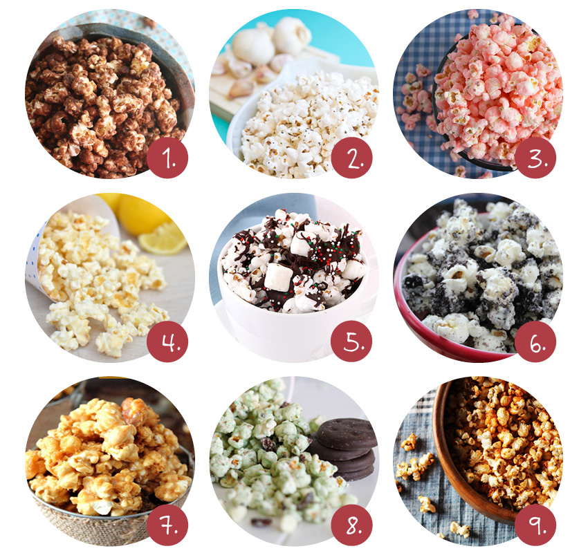 Originele popcorn recepten