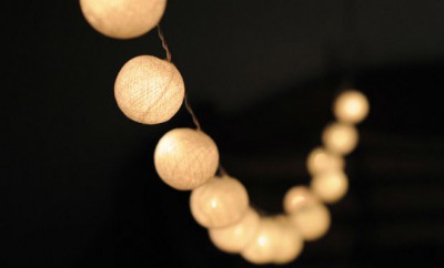 Cotton ball lights