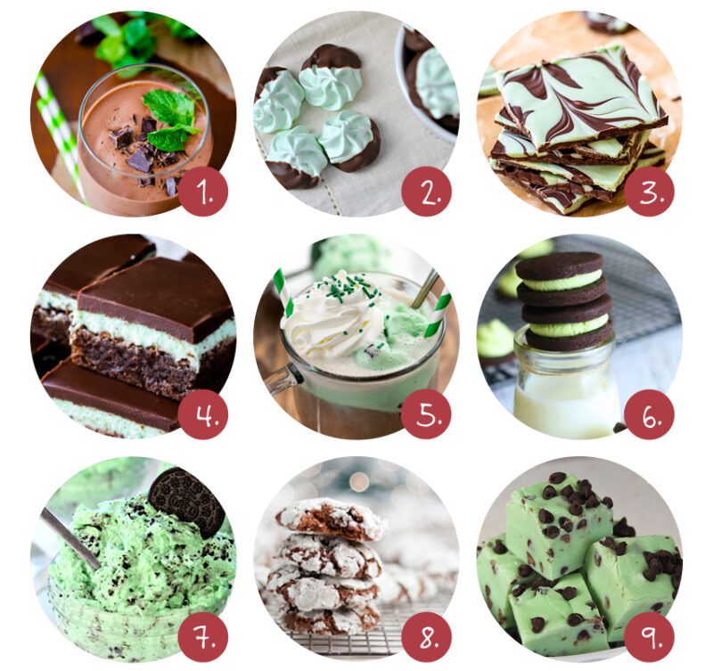 Chocolade munt recepten