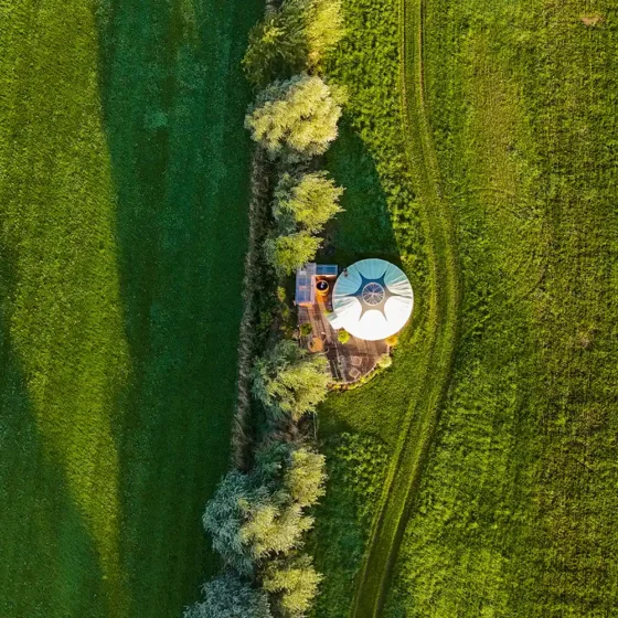 Celestial Living, luxe yurts Achterhoek