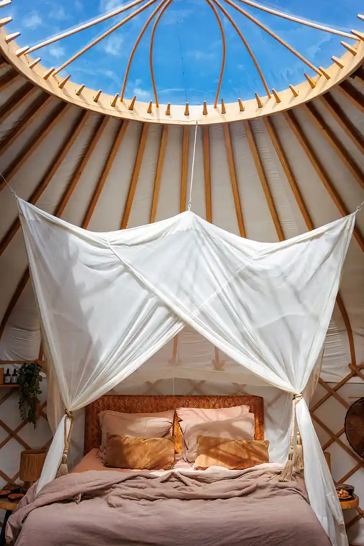 Celestial Living, luxe yurts Achterhoek