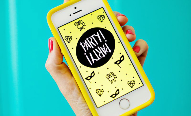 Fotohokje-app: party party